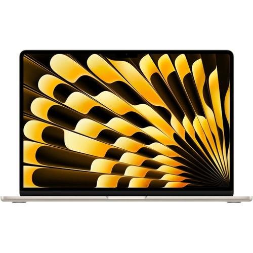 Laptop apple macbook air 15 (procesor apple m2 (8-core cpu), 15.3inch liquid retina, 8gb, 512gb ssd, apple m2 10-core gpu, mac os ventura, layout ro, auriu) 