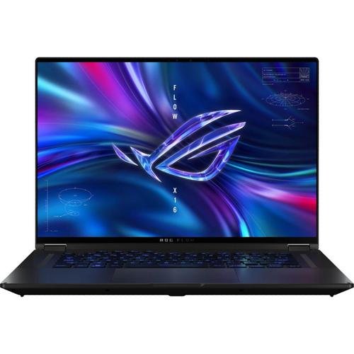 Laptop gaming asus rog flow x16 gv601vi (procesor intel® core™ i9-13900h (24m cache, up to 5.40 ghz), 16inch qhd+ 240hz touch, 16gb ddr5, 1tb ssd, nvidia geforce rtx 4070 @8gb, win 11 pro, negru)