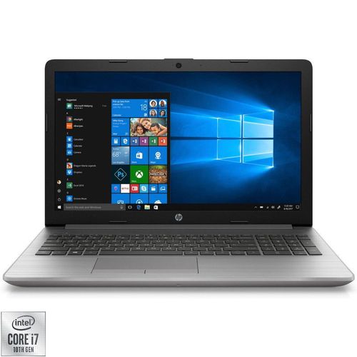 Laptop hp 250 g7 (procesor intel® core™ i5-1035g1 (6m cache, up to 3.60 ghz), ice lake, 15.6inch fhd, 16gb, 512gb ssd, intel® uhd graphics, win 10 pro, argintiu)