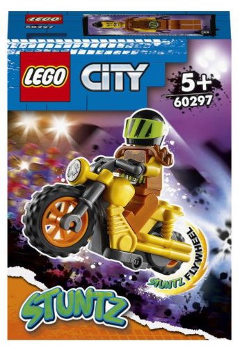 Lego® city stuntz motocicleta de cascadorie pentru impact 60297 