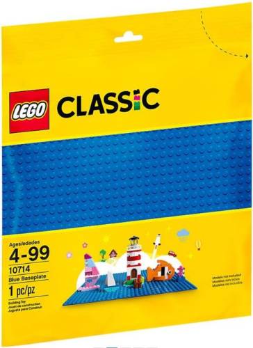 Lego® classic placa de baza albastra 10714