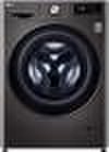 Masina de spalat rufe lg f4wv910p2s, 10.5 kg, 1400 rpm, motor direct drive, turbo wash 360, steam +, smart diganosis, wifi (negru)