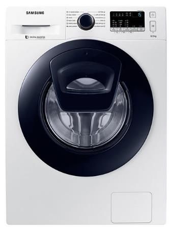 Masina de spalat rufe samsung add-wash ww80k44305w/le, 8kg, 1400rpm, clasa a+++ (alb)