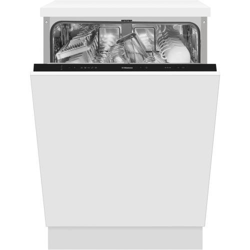 Masina de spalat vase incorporabila hansa zim655h, 12 seturi, 5 programe, clasa e, 60 cm (alb)