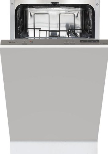 Masina de spalat vase tesla wdi461m, 9 seturi, 4 programe, clasa e (argintiu)