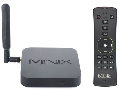 Media-player pni minix neo u9-h, octa core, android 6, 2gb ram, 16gb, dual band wi-fi, 4k cu airmouse minix neo a2 lite