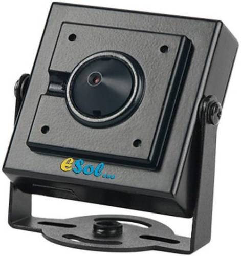 Mini camera supraveghere video e-sol esm/1.3, 1/3inch cmos, 1280 x 960 (neagra)