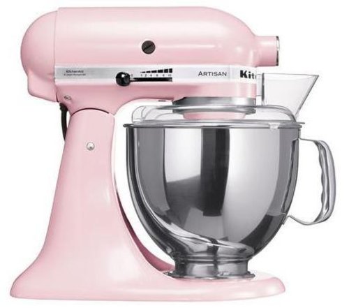 Mixer cu bol kitchenaid artisan elegance 2017, 4.8l, 300w (seiden pink)