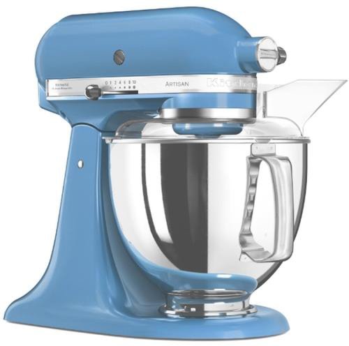 Mixer cu bol kitchenaid artisan elegance, 4.8 l, 300 w (albastru)