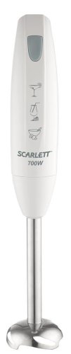 Mixer vertical scarlett sc-hb42s09, 700 w, 1 viteze (alb) 