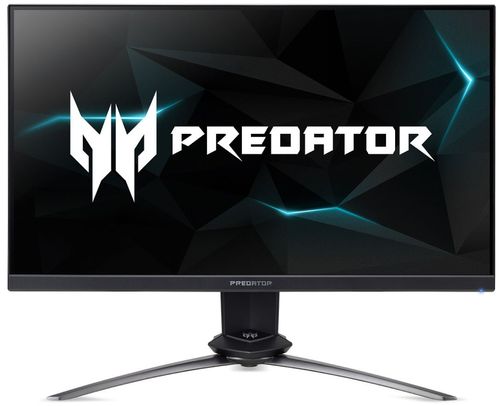 Monitor gaming tn led acer predator 24.5inch xn253qxbmiprzx, hdmi, displayport, usb 3.0, boxe, nvidia g-sync, 240 hz, 1 ms (negru)