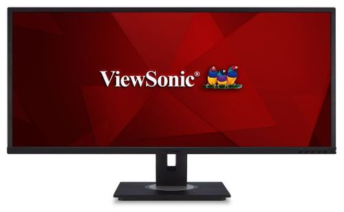 Monitor mva led viewsonic 34inch vg3448, 3440 x 1440, hdmi, displayport, boxe (negru)