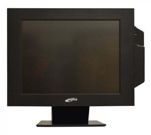 Monitor refurbished tft digipos 15inch 714a, 1024 x 768, touch, cititor card vga, rs232, 25 ms (negru)