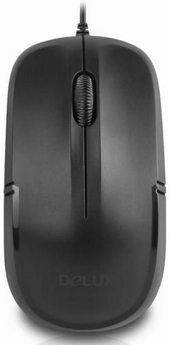 Mouse delux dlm-136bu (negru)