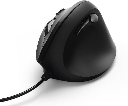 Mouse ergonomic cu fir hama emc-500, 1400 dpi, optic (negru)
