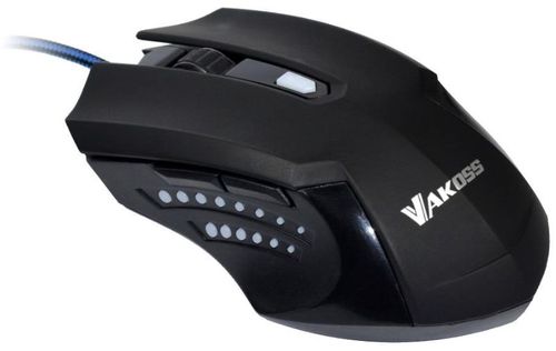 Mouse gaming optic vakoss tm-373k, usb, 2400 dpi (negru)