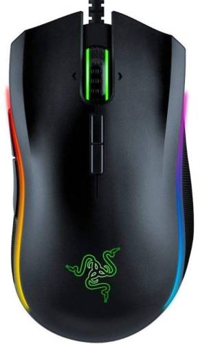 Mouse gaming Razer mamba elite, usb, optic, iluminat, 16000 dpi (negru)