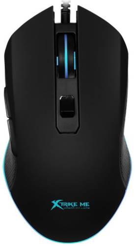 Mouse gaming xtrike me gm-408g, optic, usb, 2400 dpi (negru)