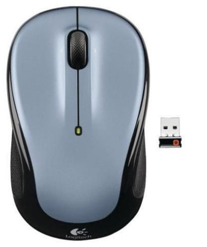 Mouse logitech optic wireless m325 (argintiu)