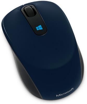 Mouse microsoft wireless sculpt mobile (albastru)