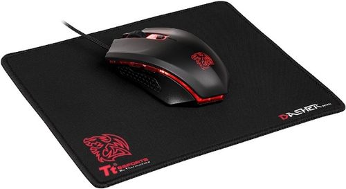 Mouse + mousepad tt esports by thermaltake talon x gaming gear combo