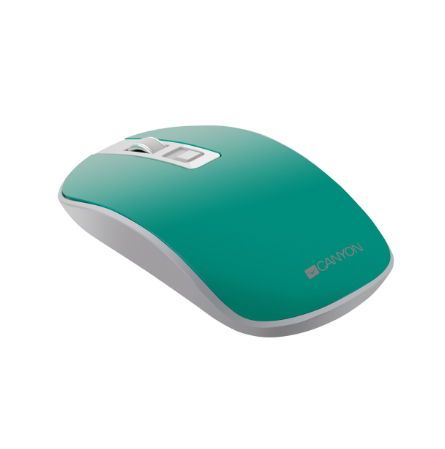 Mouse wireless canyon cns-cmsw18a, usb, 1600 dpi (verde)