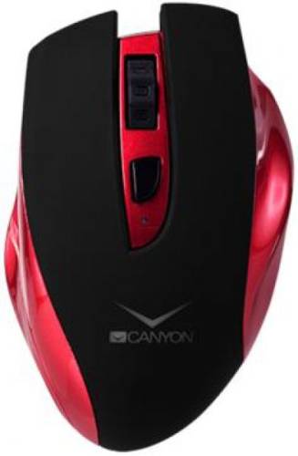 Mouse wireless canyon rechargeable (rosu)