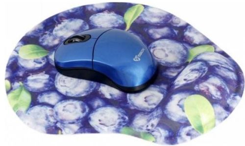 Mouse wireless + mouse pad sbox wm-206bl, 1000 dpi (albastru)