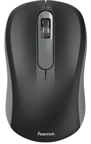 Mouse wireless optic hama amw-200, 1300 dpi (negru/gri)