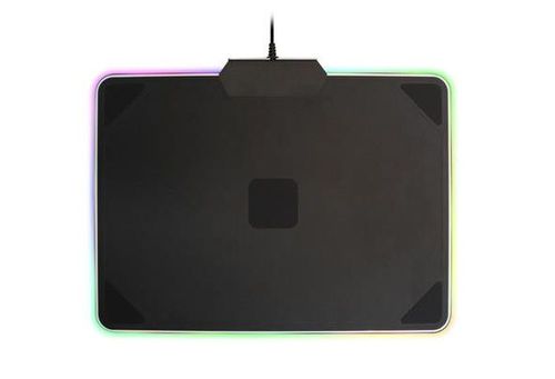 Mousepad coolermaster hard mpa-mp720, iluminare rgb (negru)