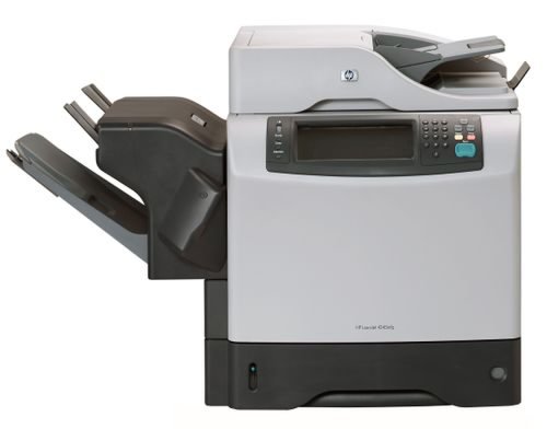 Multifunctionala refurbished hp laserjet m4345 mfp, 45 ppm, 1200 x 1200, copiator, printer, scanare, usb