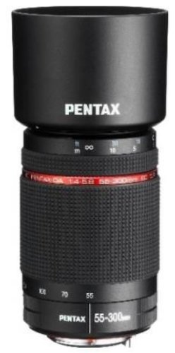 Obiectiv foto pentax hd da 55-300mm f4-5.8 ed wr (negru)