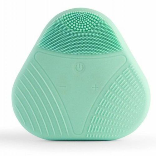 Perie electrica magnitone mx01p xoxo micro-sonic pentru curatare si masaj facial (verde)