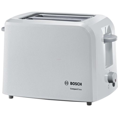 Prajitor de paine Bosch tat3a011, 980w, 2 felii (alb)