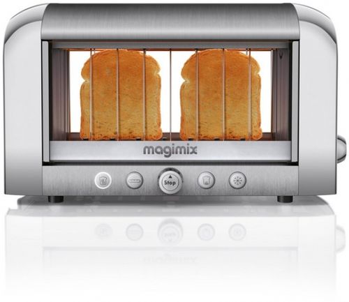 Prajitor de paine magimix toaster vision, 1450w (crom)