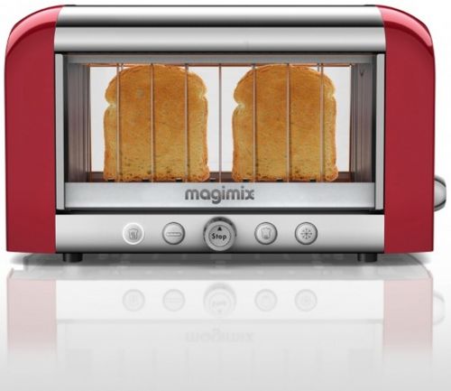 Prajitor de paine magimix toaster vision, 1450w (rosu)