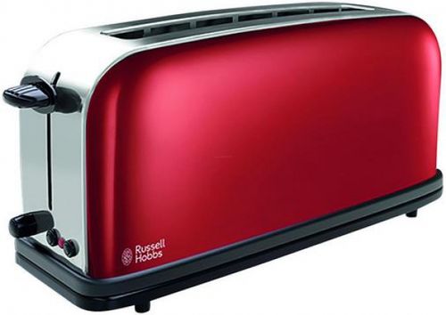 Prajitor de paine russell hobbs flame red 21391-56, 1000w
