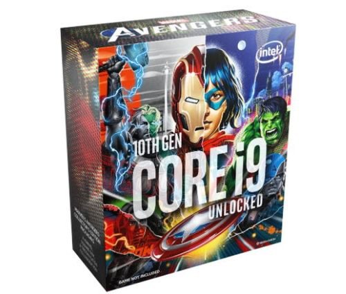 Procesor intel comet lake core i9-10850k 3.6ghz, lga 1200, 125w, 20mb, marvels avengers collectors edition packaging (box)