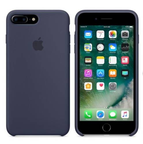 Protectie spate apple mqgy2zm/a pentru iphone 8 plus/7 plus (albastru)