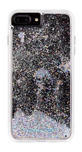 Protectie spate case mate naked tough waterfall iridescent cm034762x pentru iphone 8 plus/7 plus/6 plus (transparent/multicolor)