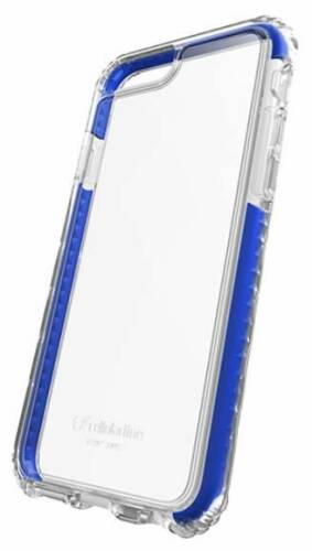 Protectie spate cellularline tetracproiph647b pentru iphone 6, iphone 6s (albastru)