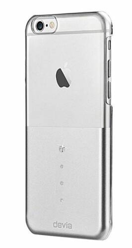 Protectie spate devia crystal unique dvuniqiph6sv pentru iphone 6 (argintiu)