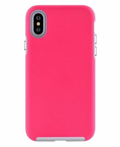 Protectie spate devia kimkong dvksip58rr pentru iphone x (roz)