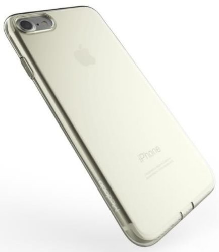 Protectie spate mcdodo silicon hermit gold, 0.4mm pentru iphone 8 / 7 (transparent)