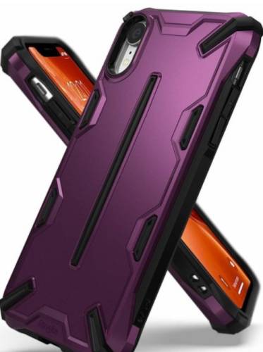 Protectie spate ringke dual x 8809628562615 pentru iphone xr (violet)