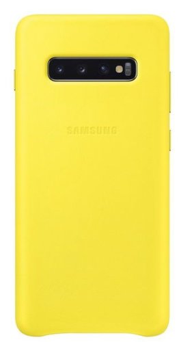 Protectie spate Samsung ef-vg975lyegww pentru Samsung galaxy s10 plus (galben)
