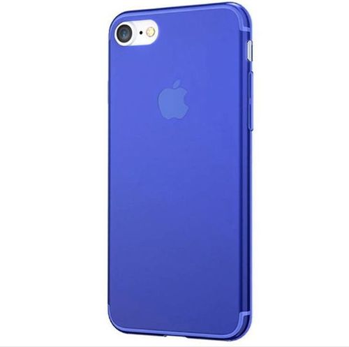Protectie spate senno pure flex slim color snnm-bc-fs-tpuc-apip7 pentru iphone 7/8 (albastru)