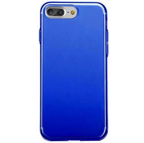Protectie spate senno pure flex slim color snnm-bc-fs-tpuc-apip7p pentru apple iphone 7 plus (albastru) 