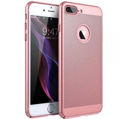 Protectie spate senno rock slim air plastic snnm-bc-rsap-apip7p pentru apple iphone 8 plus (roz)