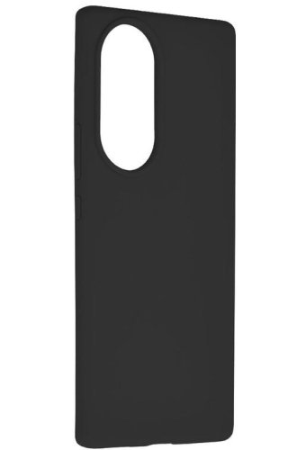 Protectie spate techsuit soft edge silicone pentru huawei honor 70 (negru)